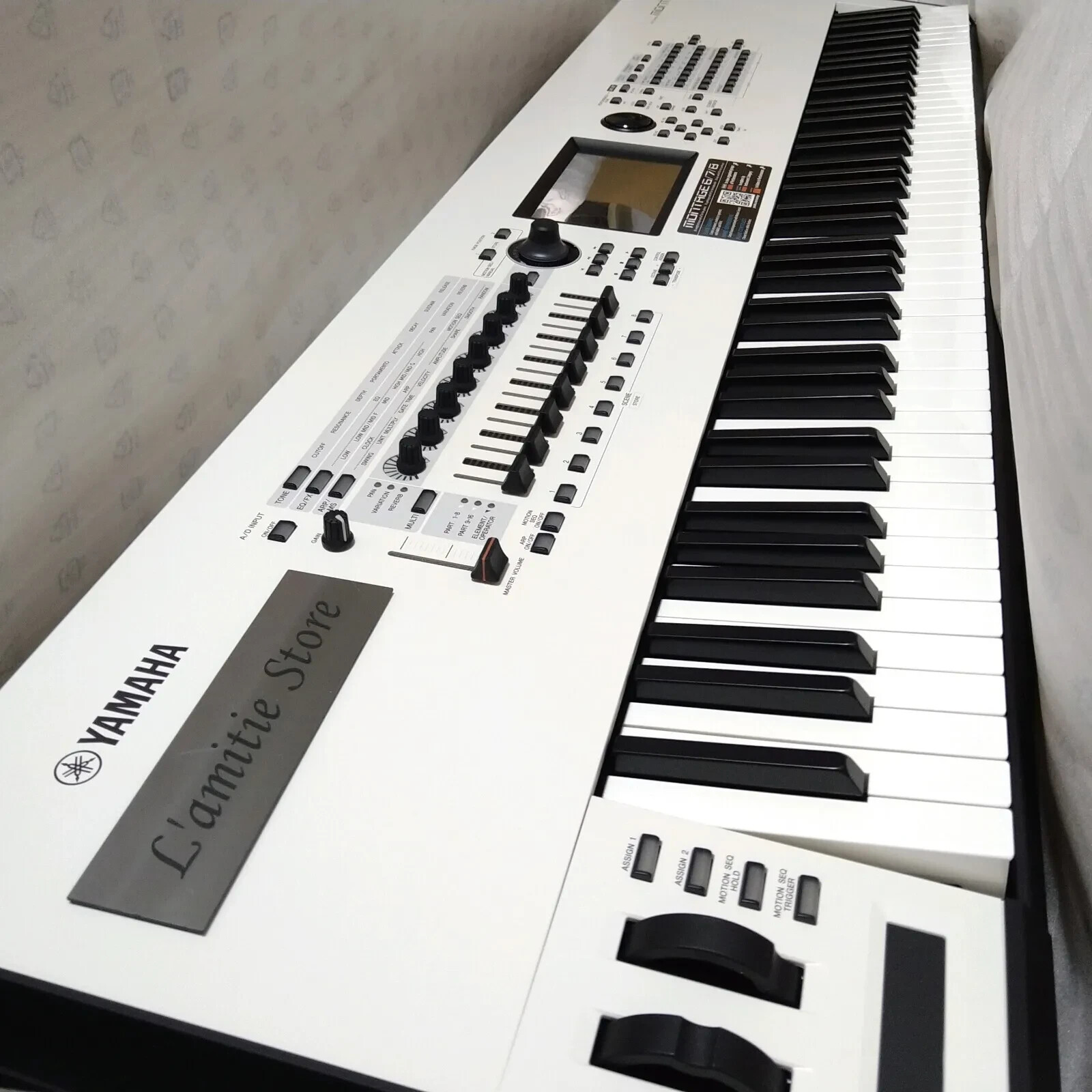 YAMAHA MONTAGE8 WH 88-Key Keyboard Synthesizer Montage 8 YAMAHA MONTAGE8 WH 88-Key Keyboard Synthesizer Montage 8