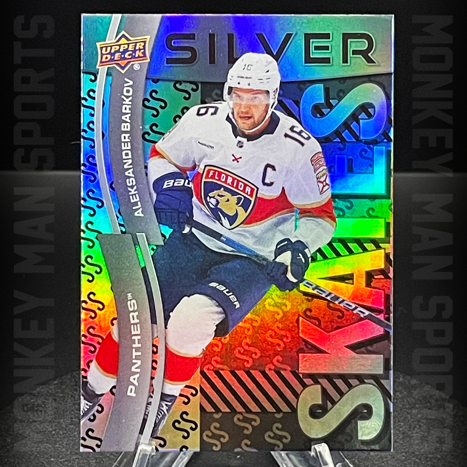 2024-25 UD Extended - Alexsander Barkov - SILVER SKATES #SS-1 PANTHERS MINT