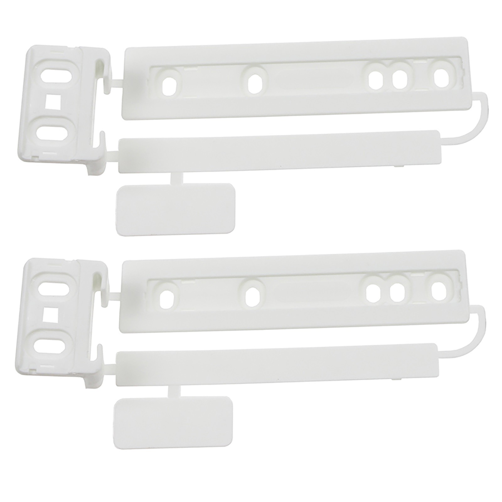 2 Pack Zanussi Integrated Fridge & Freezer Door Mounting Bracket Fixing