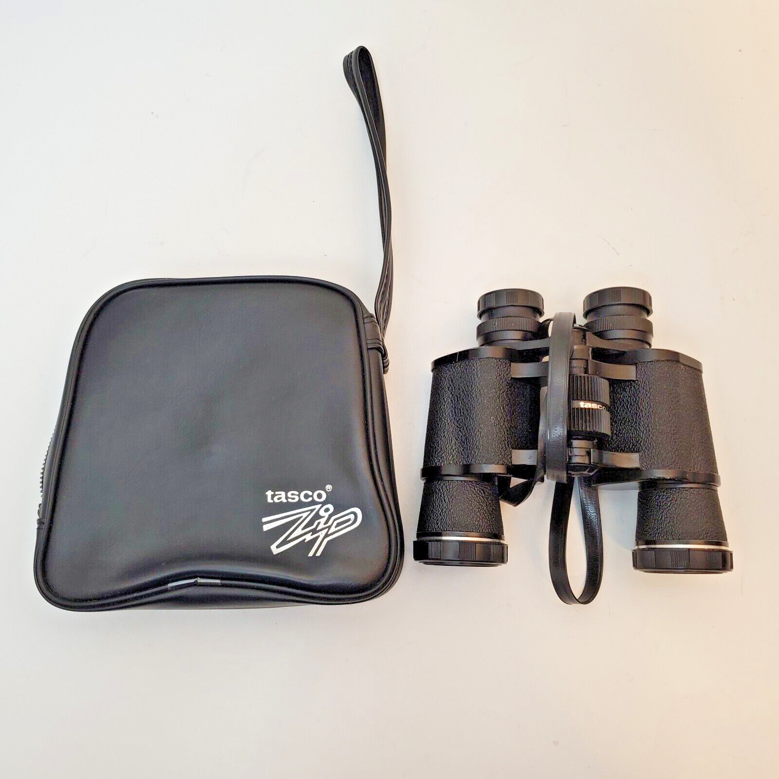 VTG Tasco Zip Focus 2000 Binoculars 7x35mm Black Coated Optics