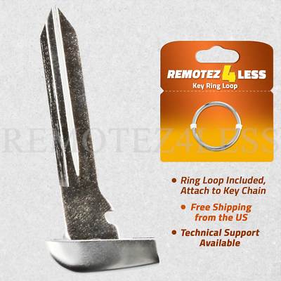 New Emergency Key Fob Replacement Blade Insert For Chrysler Dodge Jeep Remote