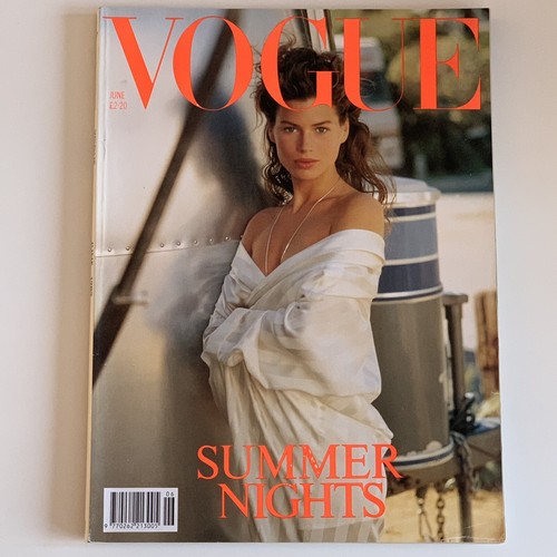 Excellent Vogue UK magazine June 1989. Great Birthday
