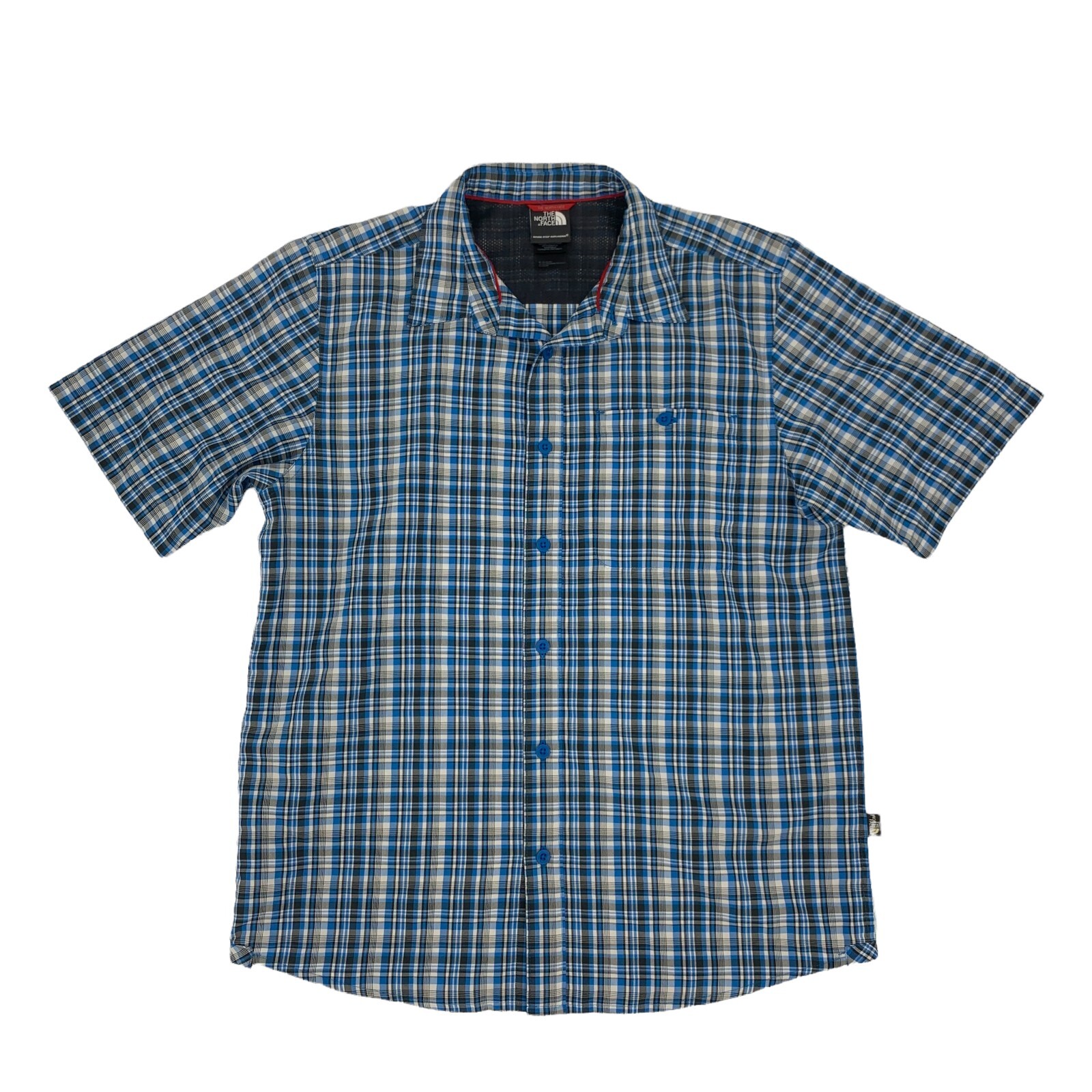 [THE NORTH FACE] MULTI PLAID L/S SHIRTS ☆大人気☆ The North Face Plaid Shirt Mens M Medium Stanage Woven Short