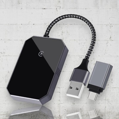Wireless CarPlay Adapter Dongle USB For Apple iOS 10+ Car Auto Navigation Player