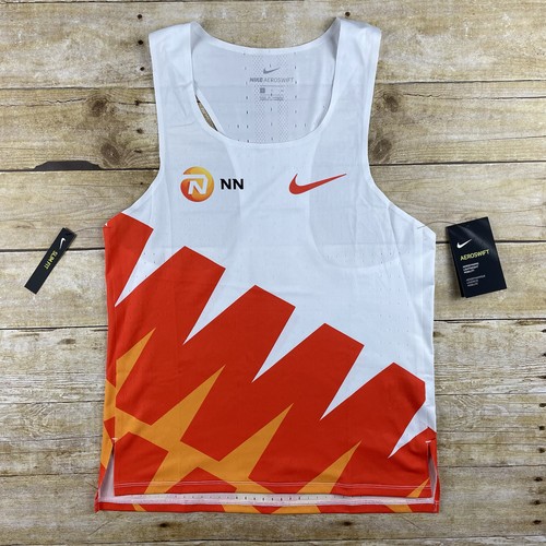 Nike Pro Elite Kipchoge NN Running 2020 London Marathon Singlet Sz
