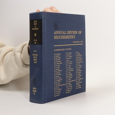 Annual Review of Biochemistry 63  |  kolektiv