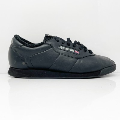 

Reebok Womens Classic Princess 2-7344 Черные повседневные кроссовки, размер 8,5, Черный, Classic Princess