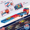 Electric Train Set Christmas Train Toys for Boys with Smokes, Lights and Sound (ON/Off) Rechargeable Train Set Under Christmas Tree, Toddler Model Trains for 3 4 5 6 7 8+ Years Old Kids Gifts