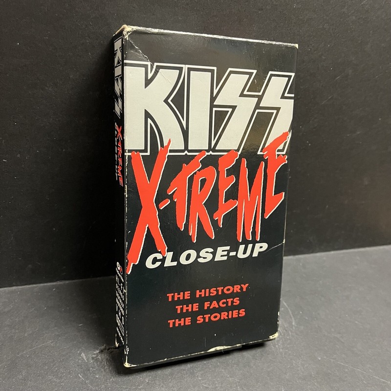 KISS X-Treme Close-Up VHS TAPE Gene Simmons ACE FREHLEY Paul