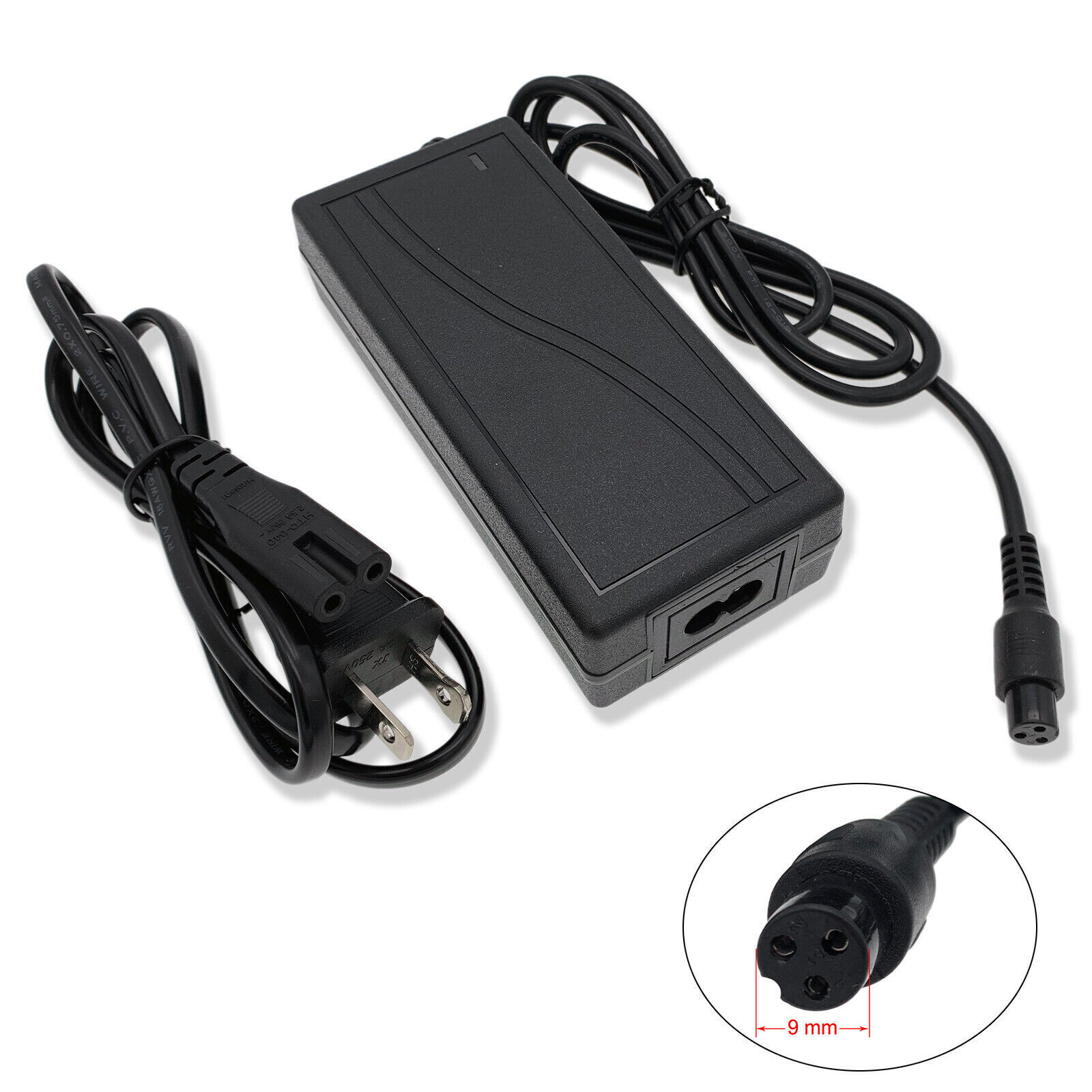 Scooter Battery Charger for Swagtron EB-1, SG-5, T1, T3, T6 & Voyager-1 Models