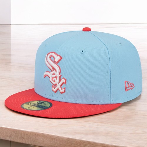 [60321460] МУЖСКАЯ ФУТБОЛКА NEW ERA MLB CHICAGO WHITE SOX 5950 2T, ЦВЕТНАЯ, ПРИТАЛЕННАЯ
