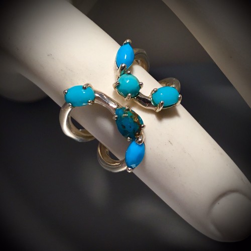 Pre-owned Rock Candy “” Large Pear Shaped Mixed Stone Earrings /ippolita/ Retail $795