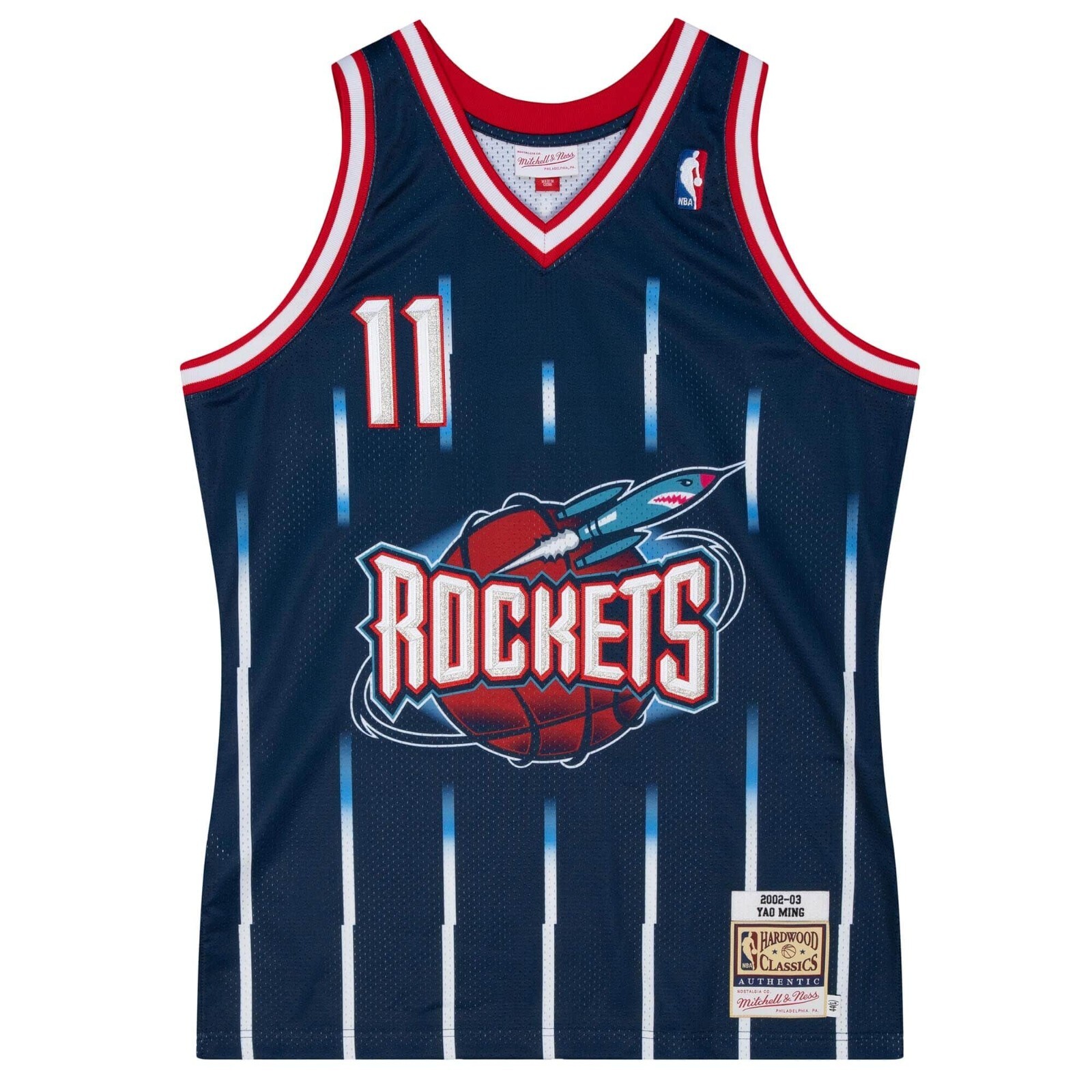 激レア‼️ NBAユニフォーム Houston Rockets Yao Ming Mitchell & Ness Authentic Yao Ming Houston Rockets 2002-03