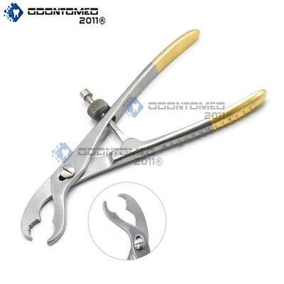 Verbrugge forceps 6'' self-centering Speedlock Gold Plated Surgical Instrumetns