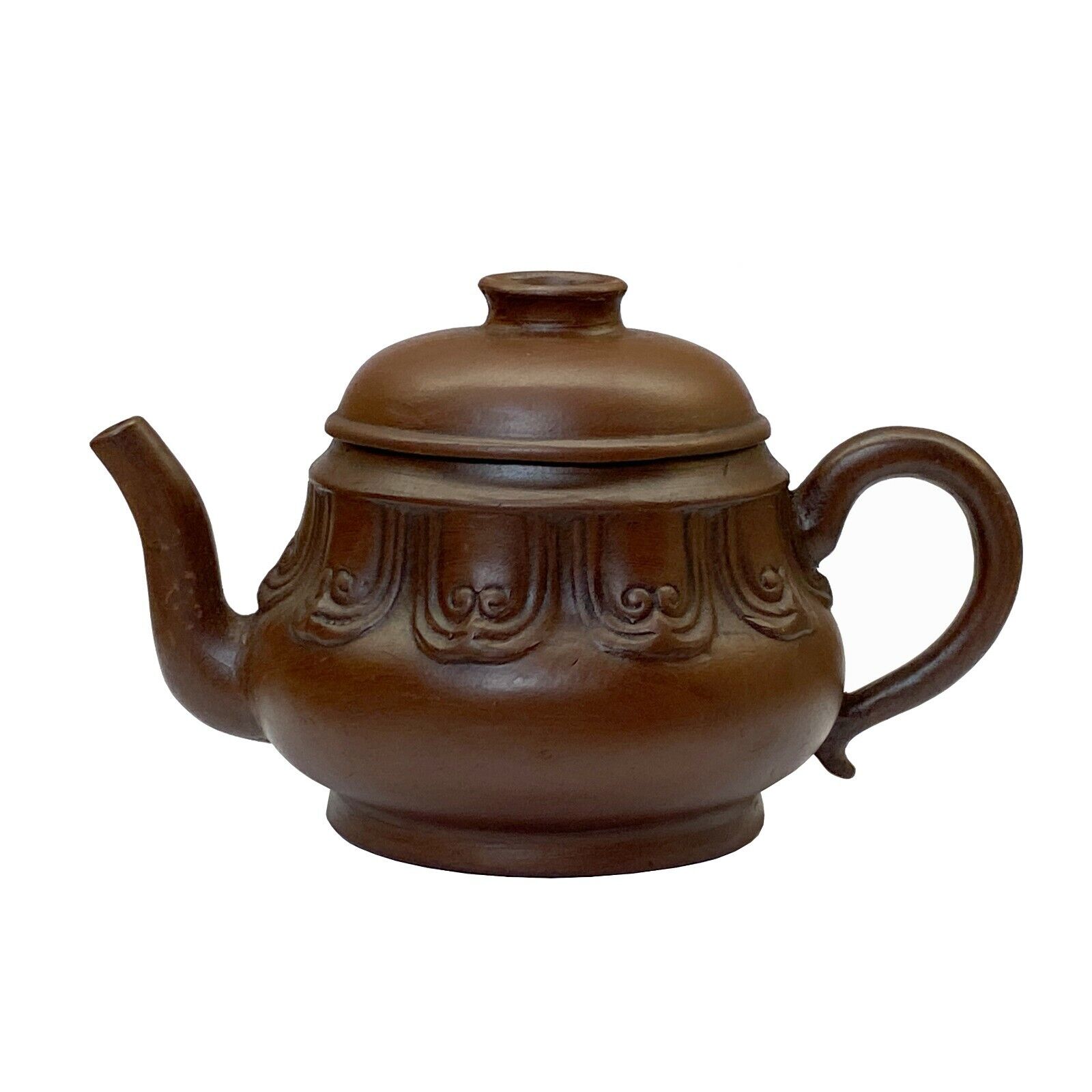 Chinese Handmade Yixing Zisha Clay Teapot With Artistic Accent ws2055S Chinese Handmade Yixing Zisha Clay Teapot With Artistic Accent ws2055S