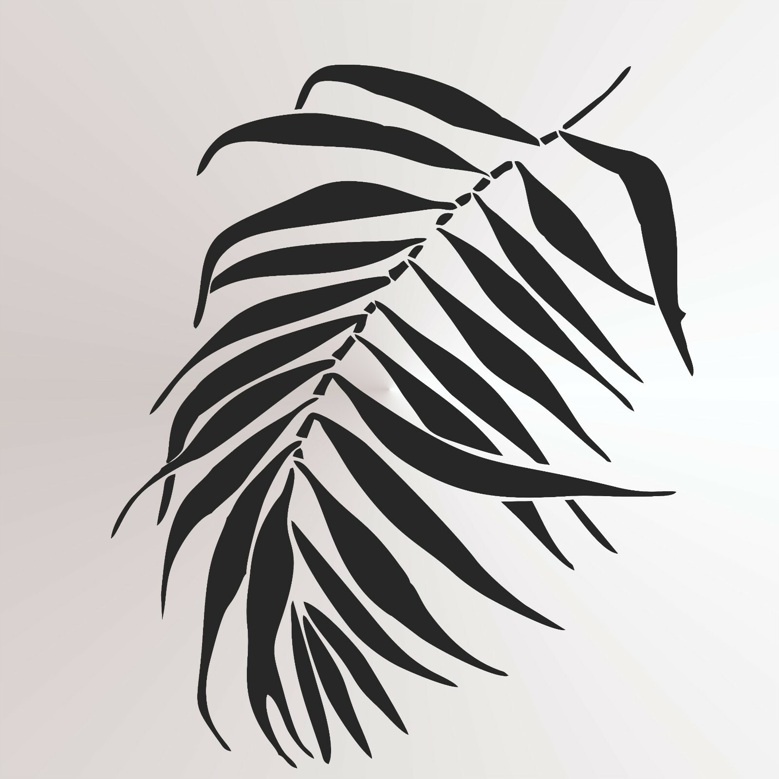 fern-leaf-branch-big-sizes-reusable-stencil-craft-nature-flora-exotic-leaves2-ebay