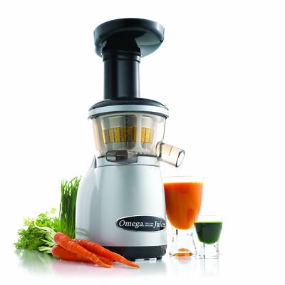 Omega VRT350 Heavy Duty Low Speed Vertical Masticating Juicer with Dual-Stage...