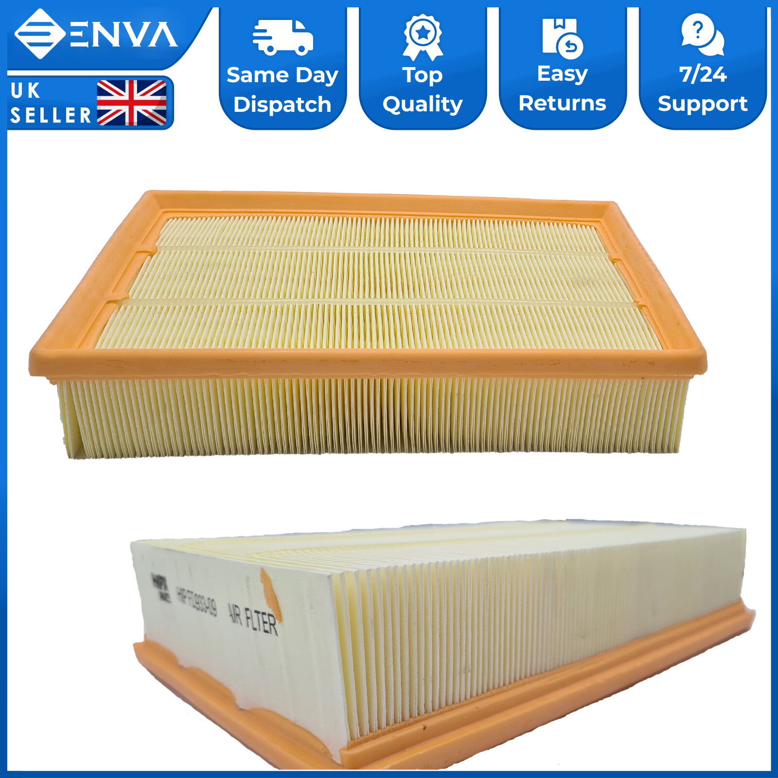 Air Filter For Ford Transit Mk6 Mk7 2000-2014 4041615 YC15-9601-B1B