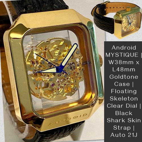 Auto MYSTIQUE Goldtn Floating Skeleton W38xL48mm Black SHARK Auto MYSTIQUE Goldtn Floating Skeleton W38xL48mm Black SHARK