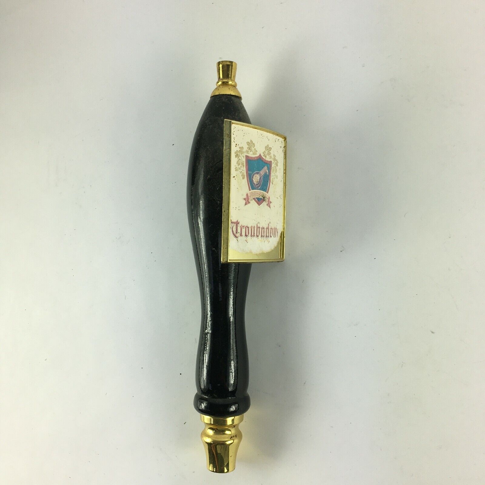 Troubadour Black Wooden with Gold Finished Tap Handle T2
