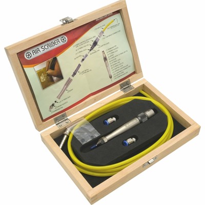 Pneumatic Air Scribe Engraving Pen w/ Chisel Tip Engraver Pe