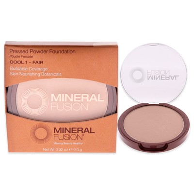 Pressed Powder Foundation - 01 Cool by Mineral Fusion for Women - 0.32 oz