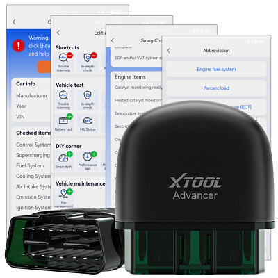XTOOL AD20 Wireless OBD2 Scanner Auto Full Diagnostic Dongle Car Code Reader NEW