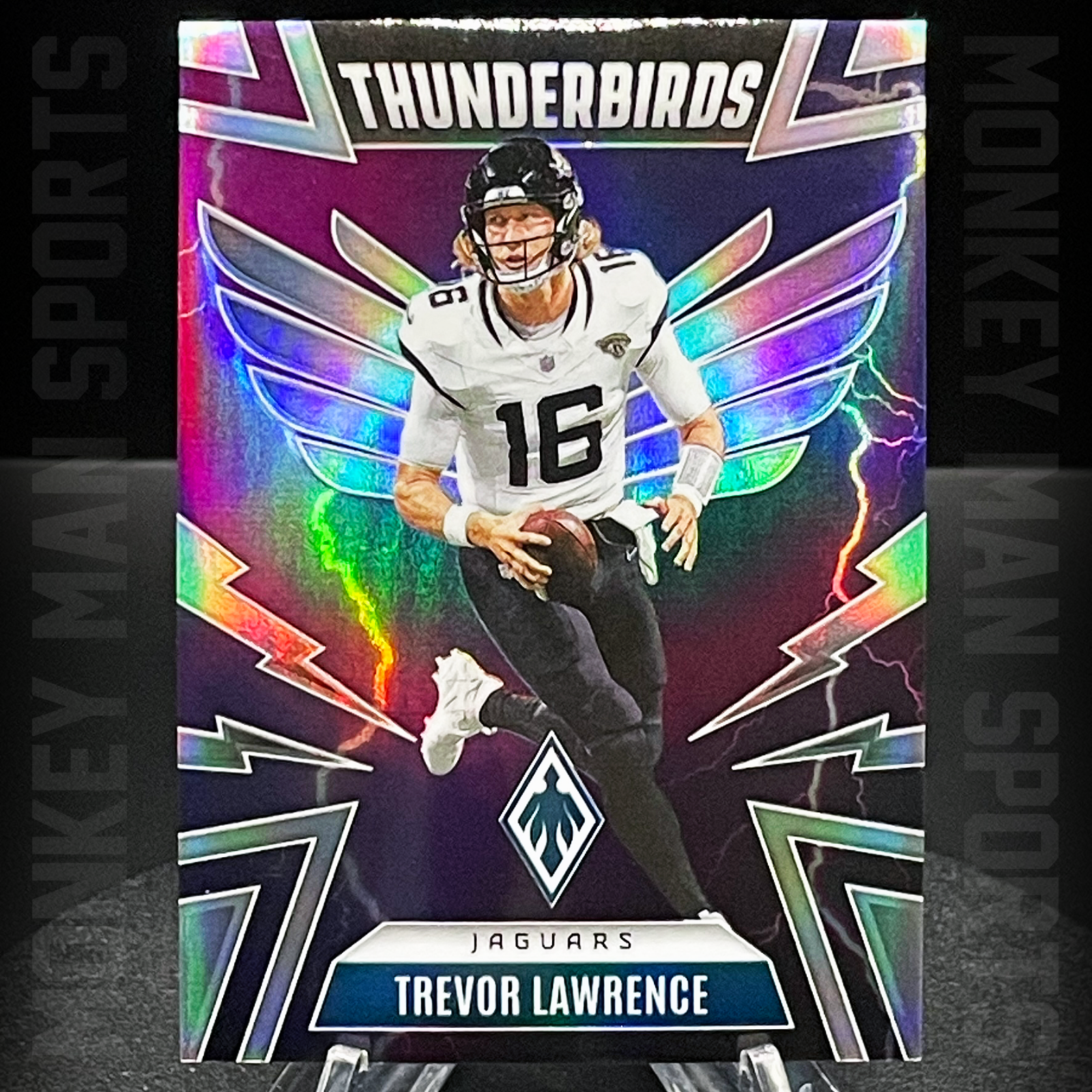 2025 Phoenix Football - Trevor Lawrence - THUNDERBIRDS #23 SILVER PRIZM MINT