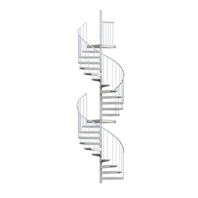 Scalant Außenspindeltreppe, SCARVO L 160, 447-584 cm