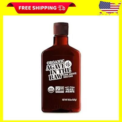 Organic Agave Nectar Sweetener, Blue Agave Syrup - Vegan, Gluten-Free, Low Carb