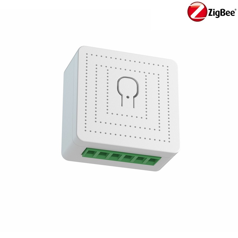 WOOLLEY Smart Switch Zigbee Relay Module 2-Way Control Home Automation