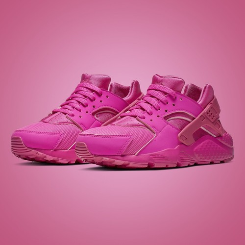 hot pink nike huarache shoes