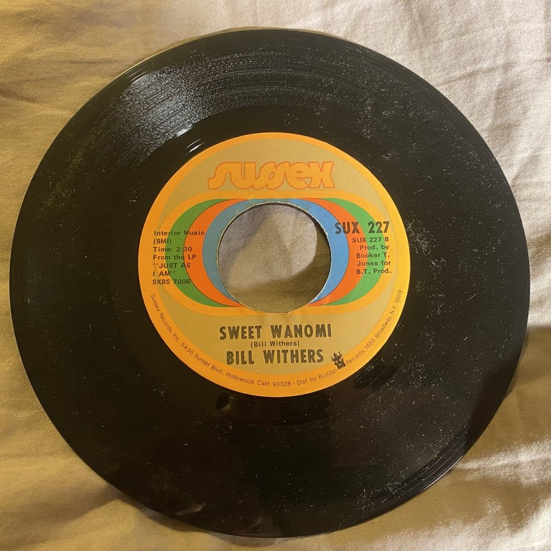 HEAR! RARE NM SOUL 45 Bill Withers Grandma's Hands Sweet Wanomi