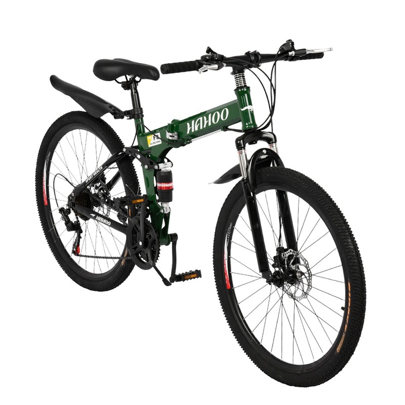 21 Speed Folding Non-slip Bike Hahoo