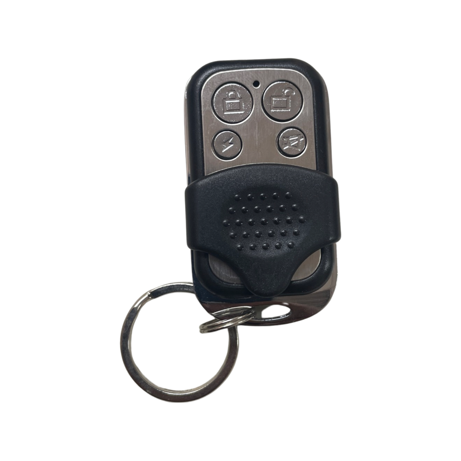 1-Way CAR ALARM Security SYSTEM 2 REMOTE KEY FOB W/ 1 PAIR DOOR LOCK ACTUATOR