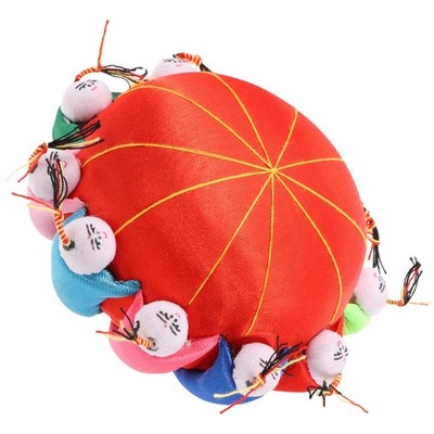 NUOBESTY Cuscino per aghi da cucito cinese con 10 bambini per accessori da c