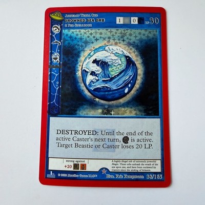 Topps Metazoo UFO 1st Edition #33/165 Drowned Sea Orb Holo Rare