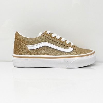 

Vans Boys Off The Wall 508731 Коричневые повседневные кроссовки, размер 13, Коричневый, Off The Wall