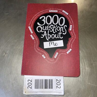 Piccadilly 3000 Questions About Me Journal | Self-Reflection & Personal Growth