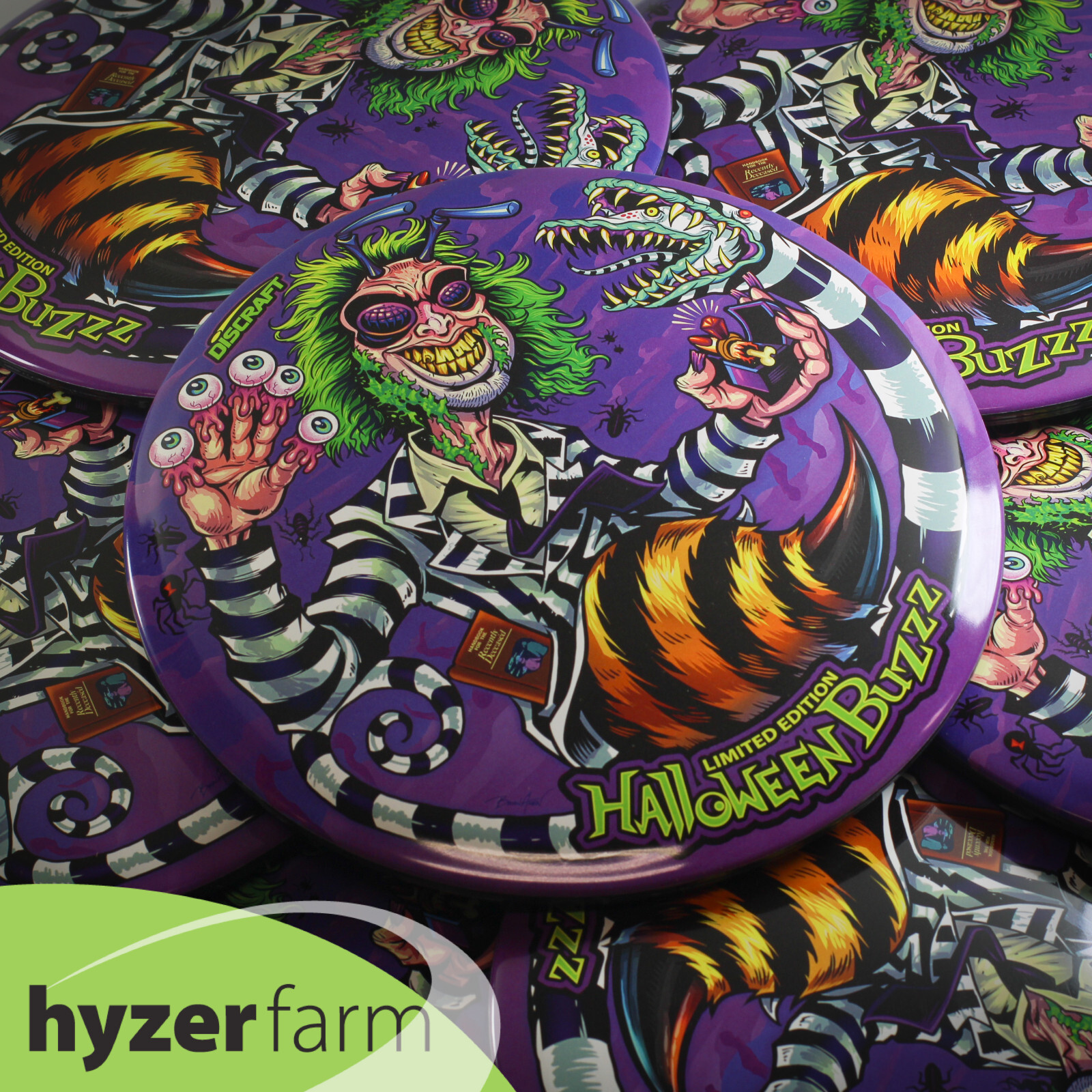 【 Halloween Sale 】No.615　カスタムボールペン　ゴースト SuperColor ESP Halloween Buzzz 2023 • Marshall Street Disc Golf