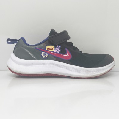 

Nike Boys Star Runner 3 SE DJ4697-013 Черные кроссовки для бега, размер 1,5 года, Черный, Star Runner 3 SE