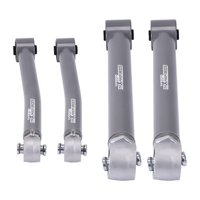 4pcs Rear Upper Lower Adjustable Control Arms For Jeep Wrangler JK 2007-2018 4WD