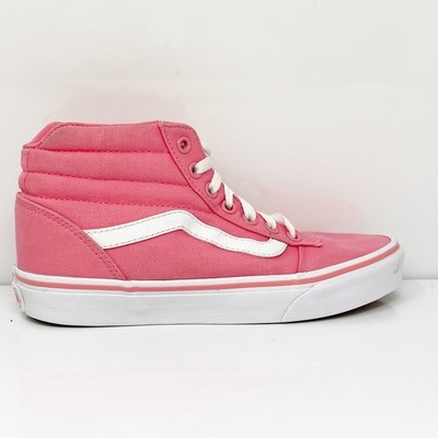 

Vans Womens Ward Hi 500714 Розовые повседневные кроссовки, размер 6,5, Розовый, Ward Hi