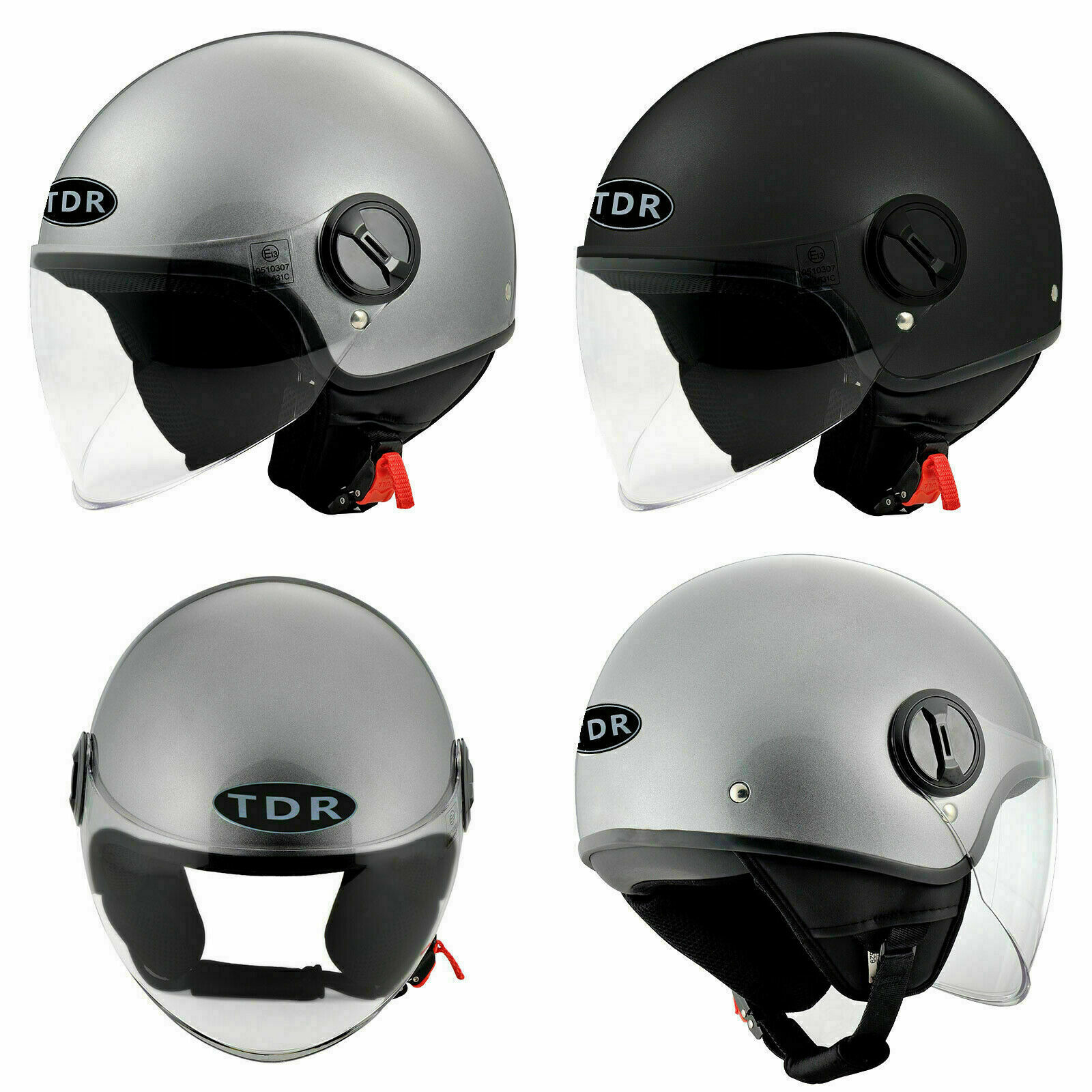 AU Jet Air Force Flight/Pilot Open Face Motorcycle Scooter Helmet Flip Visor eBay