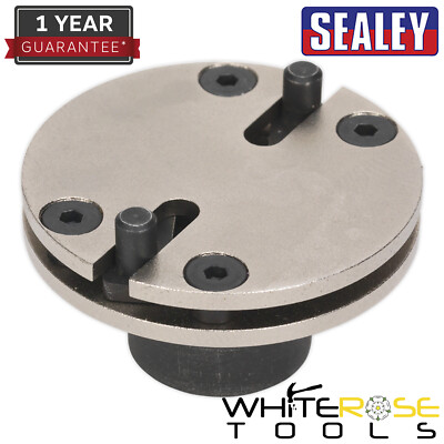 Sealey Brake Caliper Piston Rewind Wind Back Adaptor Adjustable 2 Pin 3/8'' Drive