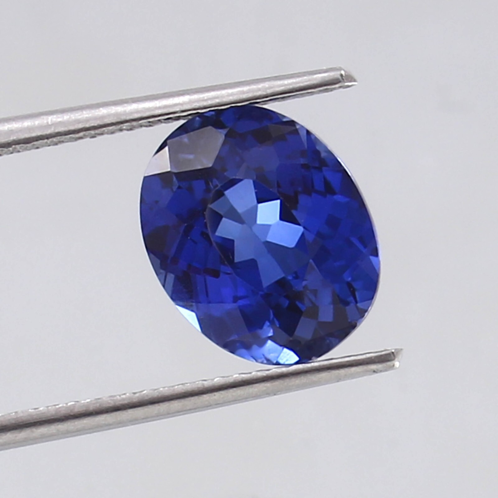 AAA 14x12 MM Natural Ceylon Royal Blue Sapphire Loose Oval