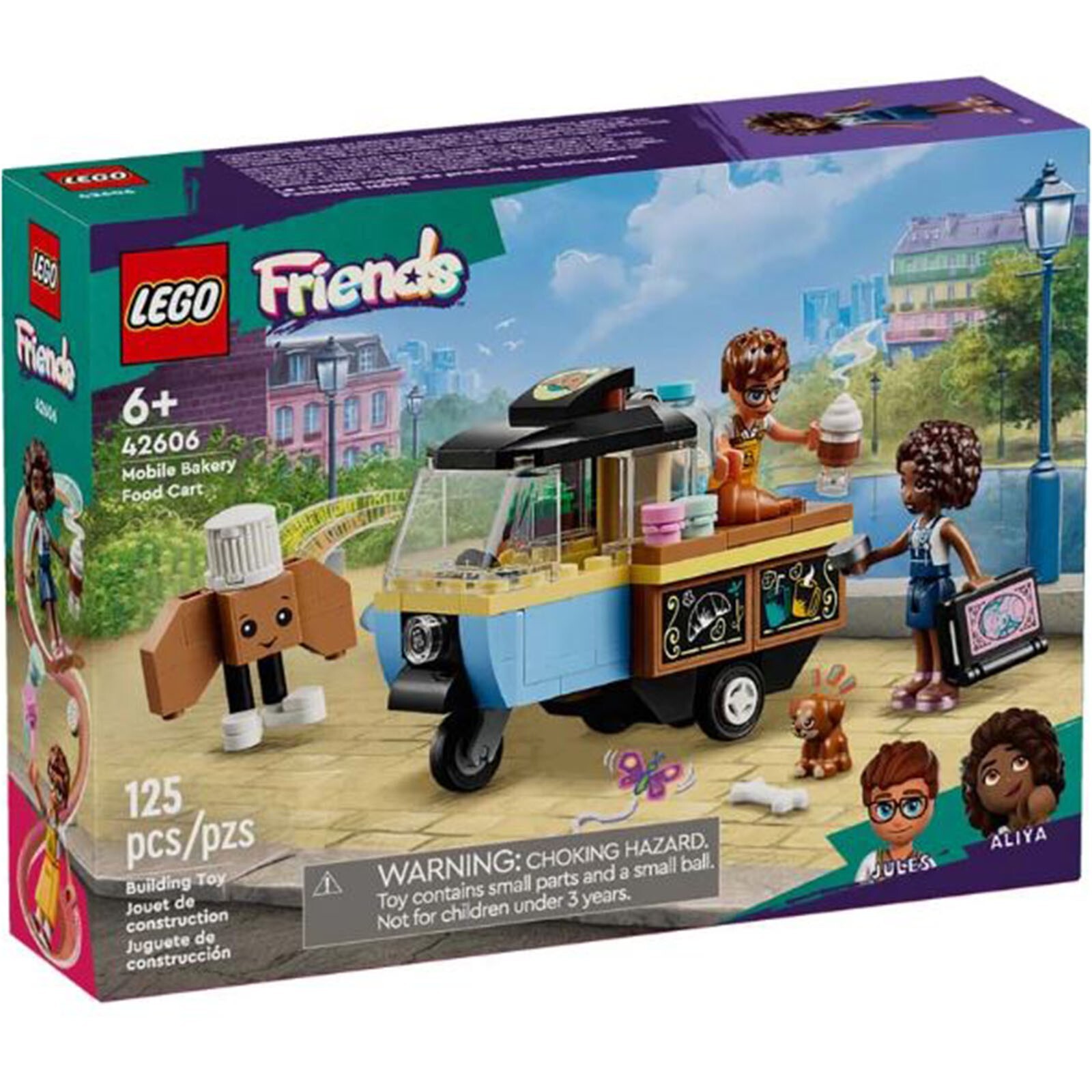 Конструктор LEGO Friends Передвижная пекарня с тележкой для еды 42606 НОВЫЙ