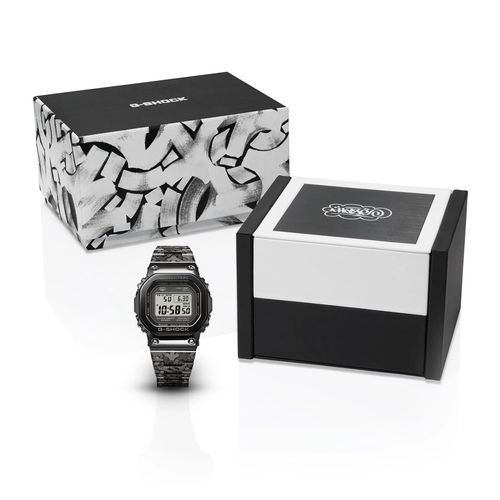 Pre-owned G-shock Casio  X Eric Haze Gmw-b5000eh-1 Digital Men Wrist Watch Limited