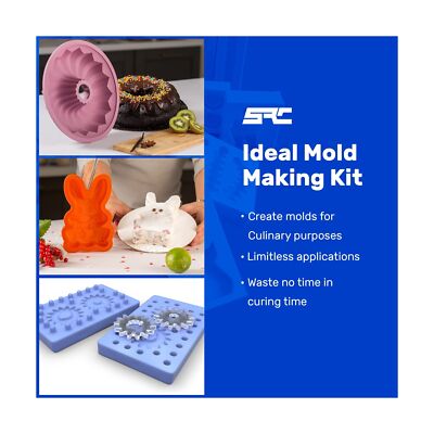 Specialty Resin & Chemical Cast-A-Mold Platinum (1-Gallon Kit) | Silicone Mol...