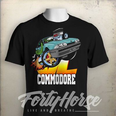 Holden Shirt/Hoodie - VL V8 Commodore Blue